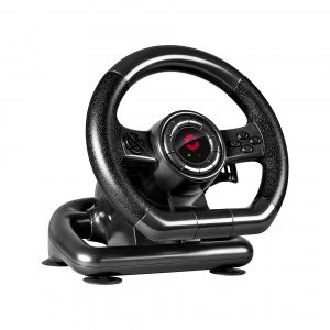 SpeedLink 650300-BK BLACK BOLT Racing Wheel - for PC black