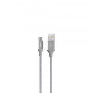 Ttec AlumiCable Micro USB Charge-Silver