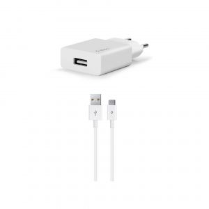 Ttec SmartCharger,2.1A , Type-C Cable , White