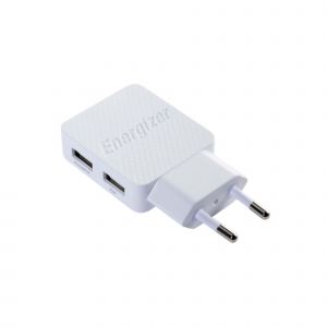 Energizer AC2CEULLIM WALL CHARGER3.4A 2port+CABLE