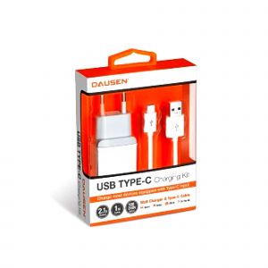 Dausen E431 Type-C Wall Charger 2.1A / 1 Meter