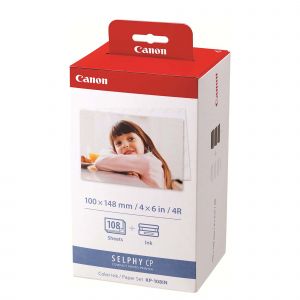 Canon KP-108IN Color Ink/Paper Set