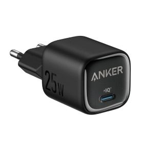شاحن Anker USB-C بقوة 25 وات باللون الأسود