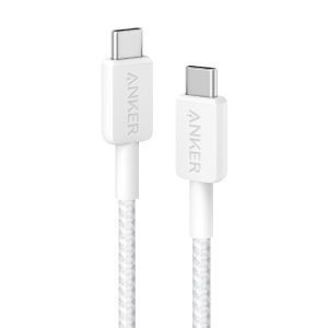 Anker 322 USB-C to USB-C Cable 3ft Braided B2B White
