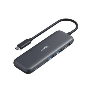 Anker 332 USB-C Hub 5-in-1, Black