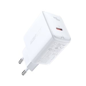 AceFast A1 PD20W single USB-C charger (EU) White