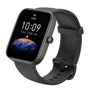 Amazfit Bip 3 Pro Smart Watch-Black