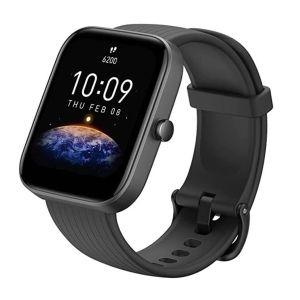 Amazfit Bip 3 Smart Watch-Black
