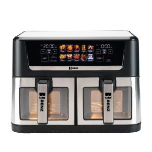 Benz Air Fryer Digital 2800 Watt-12 litre Stainless Steel 