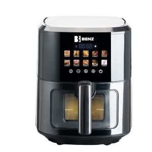 Benz Air Fryer Digital 1700 Watt- 6.5 litre Stainless Steel 