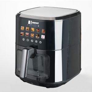 Benz Air Fryer Digital 1700 Watt- 6.5 litre Stainless Steel 
