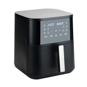 Benz Air Fryer Digital 1700 Watt- 8 litre Stainless Steel 