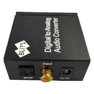 BLITZ Digital Optical To Analog Audio Converter Adapter