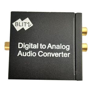 BLITZ Digital Optical To Analog Audio Converter Adapter