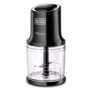 BLACK+DECKER Vertical Chopper, 500W, 4 Durable Stainless Steel Blades