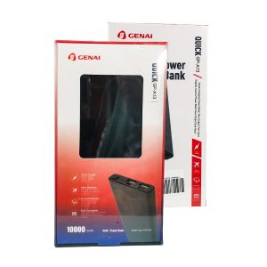 Genai A13 fast power bank metal, 10000mah + Type-C input