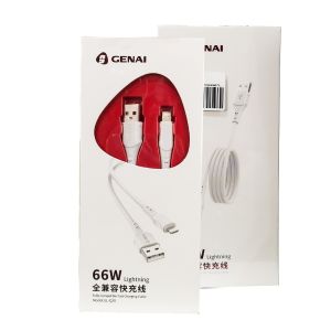 Genai GL-Q28 Fully compactible Fast Charging Lightning 66W Cable