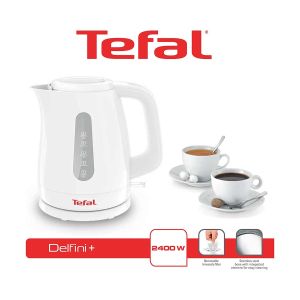 Tefal Kettle Delphini Plus 1.5 L, White