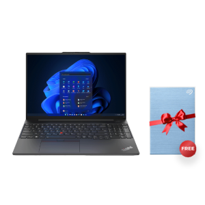 Lenovo ThinkPad E14, Intel Core i5 1335U, 8GB RAM, 512GB SSD, NVIDIA MX550 2GB, 14.0 Inch FHD,DOS + Carry-in-Topload Case