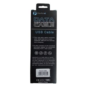 Passion4 PASS1099 USB Cable Type C Cable Braided, Black
