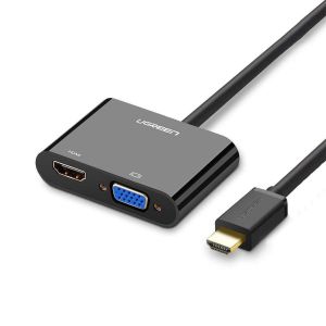 UGREEN CM101 HDMI to VGA + HDMI Converter