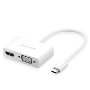 UGREEN MM123 USB Type C to HDMI + VGA Converter