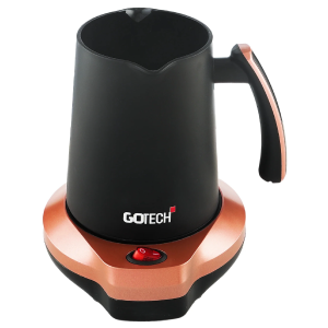GoTech Turkish Coffee Maker,250 ml, 600 Watt, Black - GT-CM100